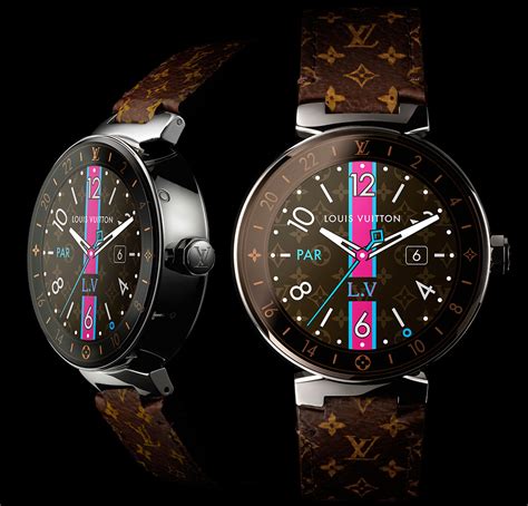 louis vuitton tambour connected watch|Louis Vuitton tambour horizon.